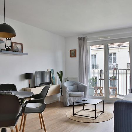 "Starry In So" 47M2, Lits Jumeaux, Parking Gratuit, Rue Calme Et Arboree, Metro 10 Min, Stade De France 24Min A Pied Сент-Уан Экстерьер фото